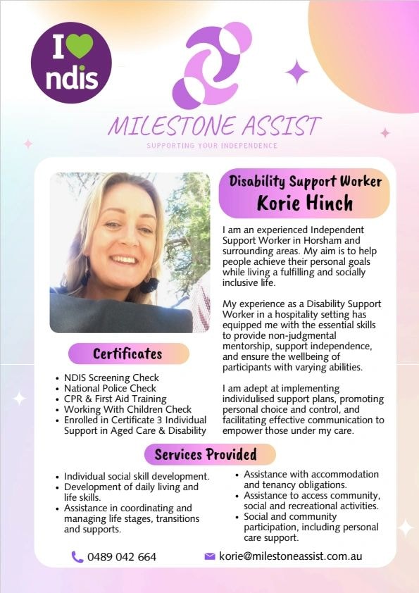 Korie Hinch profile